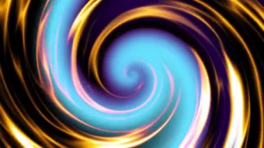 Sonsuz spiral. Kusursuz döngü görüntüsü.