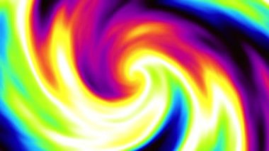 Sonsuz spiral. Kusursuz döngü görüntüsü.