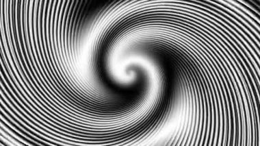 Sonsuz spiral. Kusursuz döngü görüntüsü.