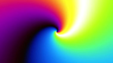 Sonsuz spiral. Kusursuz döngü görüntüsü.