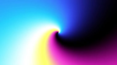 Sonsuz spiral. Kusursuz döngü görüntüsü.