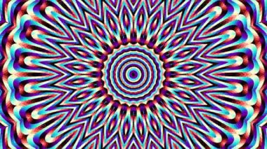 Dönen mandala döngü arkaplanı