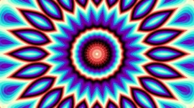 Dönen mandala döngü arkaplanı