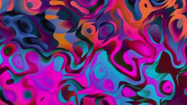 Psikedelik hareket arkaplanı