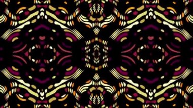 Simetrik süsleme döngüsü arkaplanı