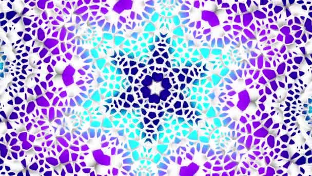 Arabský geometrický obrazec — Stock video