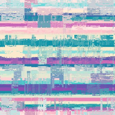 Grunge veri aktarma dokusunun taklidi ile vektör resmi.