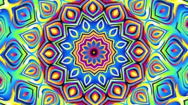Dönen mandala döngü arkaplanı
