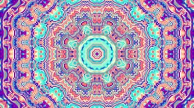 Süslemeli mandala döngü arkaplanı