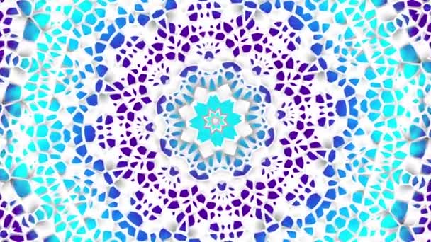 Arabic geometric pattern — Stock Video