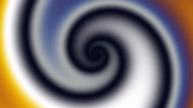 Sonsuz spiral. Kusursuz döngü görüntüsü.