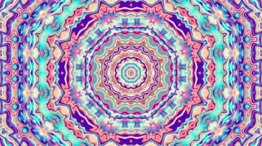 Süslemeli mandala döngü arkaplanı