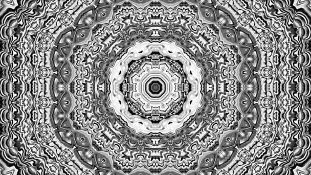 Ornate mandala loop background — Stock Video