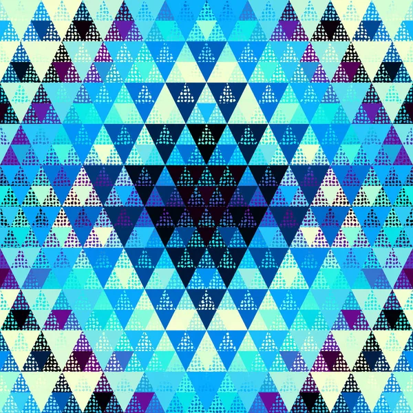 Fond de motif vectoriel sans couture d'un triangle. — Image vectorielle