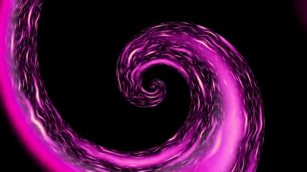 Spirale infinita. Filmati loop senza soluzione di continuità. — Video Stock