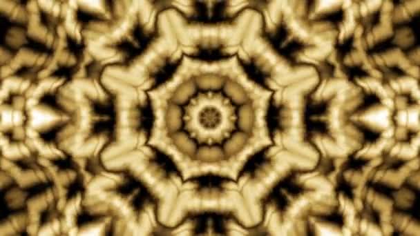 Spinning Mandala Schleife Hintergrund — Stockvideo