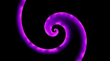 Sonsuz spiral. Kusursuz döngü görüntüsü.