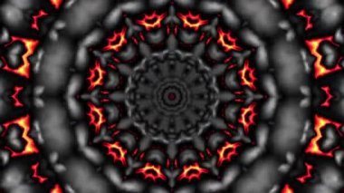 Dönen mandala döngü arkaplanı
