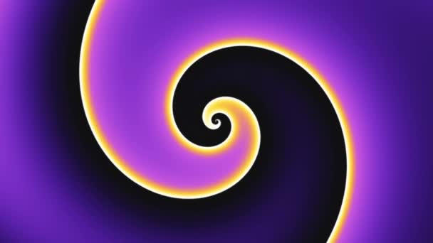 Spirale infinita. Filmati loop senza soluzione di continuità. — Video Stock