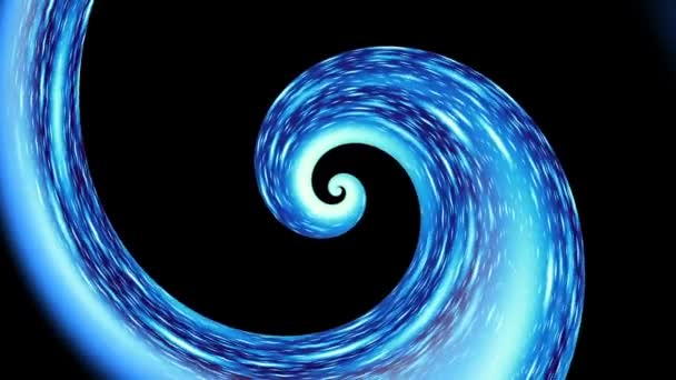 Espiral sin fin. Imágenes de bucle sin fisuras. — Vídeo de stock