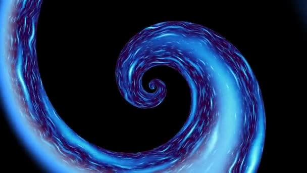 Spirale infinita. Filmati loop senza soluzione di continuità. — Video Stock