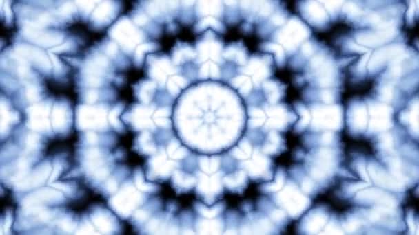 Spinning Mandala Schleife Hintergrund — Stockvideo