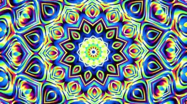 Dönen mandala döngü arkaplanı