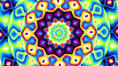 Dönen mandala döngü arkaplanı