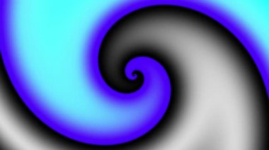 Sonsuz spiral. Kusursuz döngü görüntüsü.