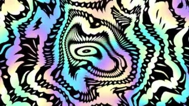 Psikedelik hareket arkaplanı