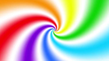 Sonsuz spiral. Kusursuz döngü görüntüsü.