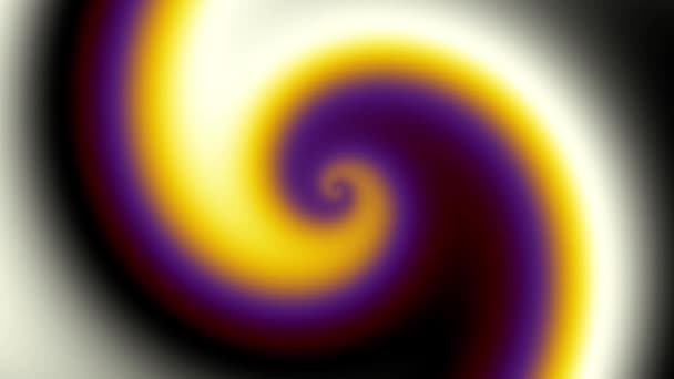 Uma espiral sem fim. Imagens de loop sem costura. — Vídeo de Stock