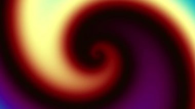 Sonsuz spiral. Kusursuz döngü görüntüsü.