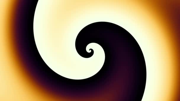 En endeløs spiral. Sømløse loop optagelser. – Stock-video