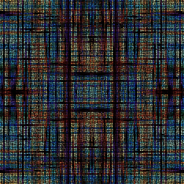 Vectorbeeld met imitatie van grunge datamoshing textuur. — Stockvector