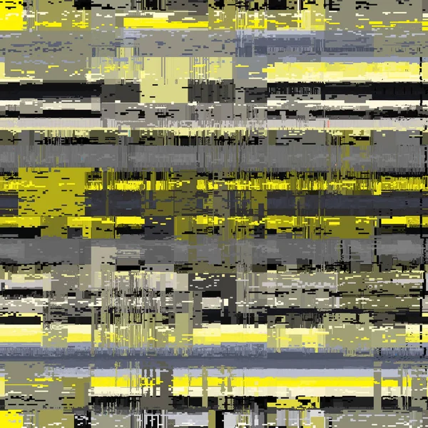 Imagem vetorial com imitação de grunge datamoshing textura. — Vetor de Stock