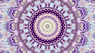 Süslemeli mandala döngü arkaplanı