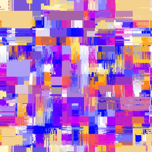 Vectorbeeld met imitatie van grunge datamoshing textuur. — Stockvector