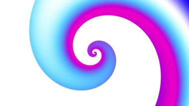 Sonsuz spiral. Kusursuz döngü görüntüsü.
