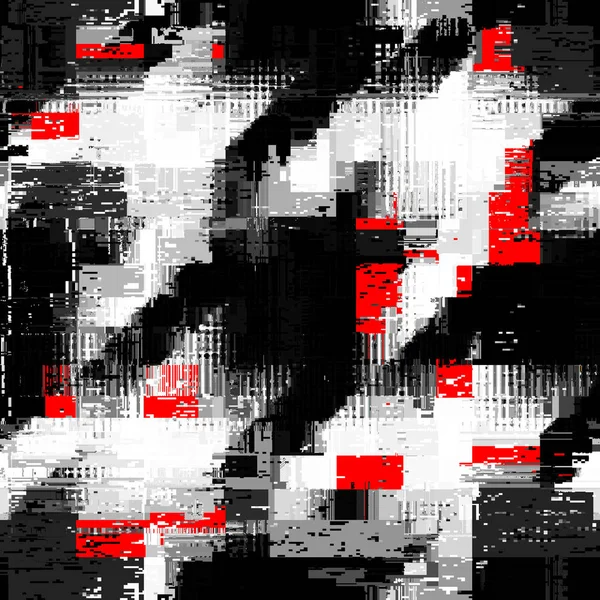 Imagen vectorial con imitación de textura grunge datamoshing. — Archivo Imágenes Vectoriales