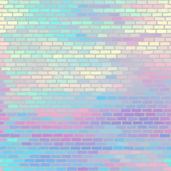 원활한 벽돌 벽입니다. 벡터 그래픽 일러스트 패턴. — 스톡 벡터