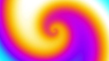 Sonsuz spiral. Kusursuz döngü görüntüsü.