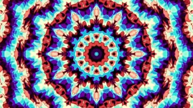 Süslemeli mandala döngü arkaplanı