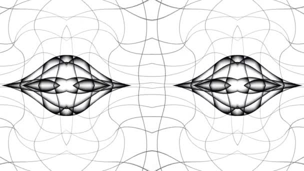 未来的抽象ループの背景 — ストック動画