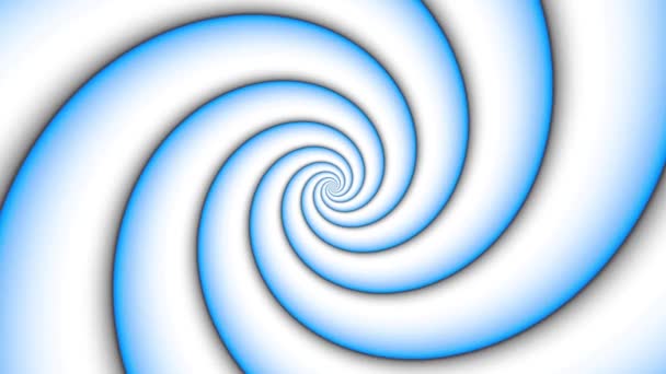 Sonsuz spiral. Kusursuz döngü görüntüsü. — Stok video