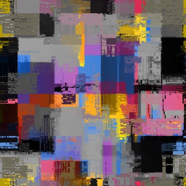 Grunge veri aktarma dokusunun taklidi ile vektör resmi.