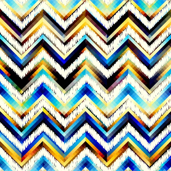 Fondo sin fisuras. Patrón diagonal abstracto geométrico en estilo de arte de píxeles de poli bajo . — Archivo Imágenes Vectoriales