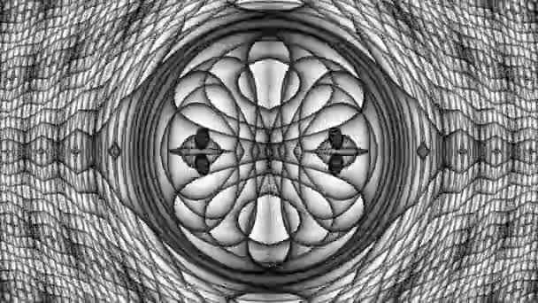 Futurystyczne abstrakcyjne tło pętli — Wideo stockowe