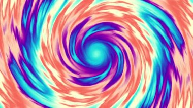 Sonsuz spiral. Kusursuz döngü görüntüsü.