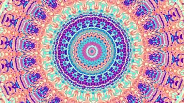 Süslemeli mandala döngü arkaplanı